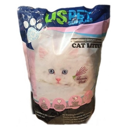 خاک کریستالی گربه US PET با رایحه های متنوع/ 3.8  لیتری